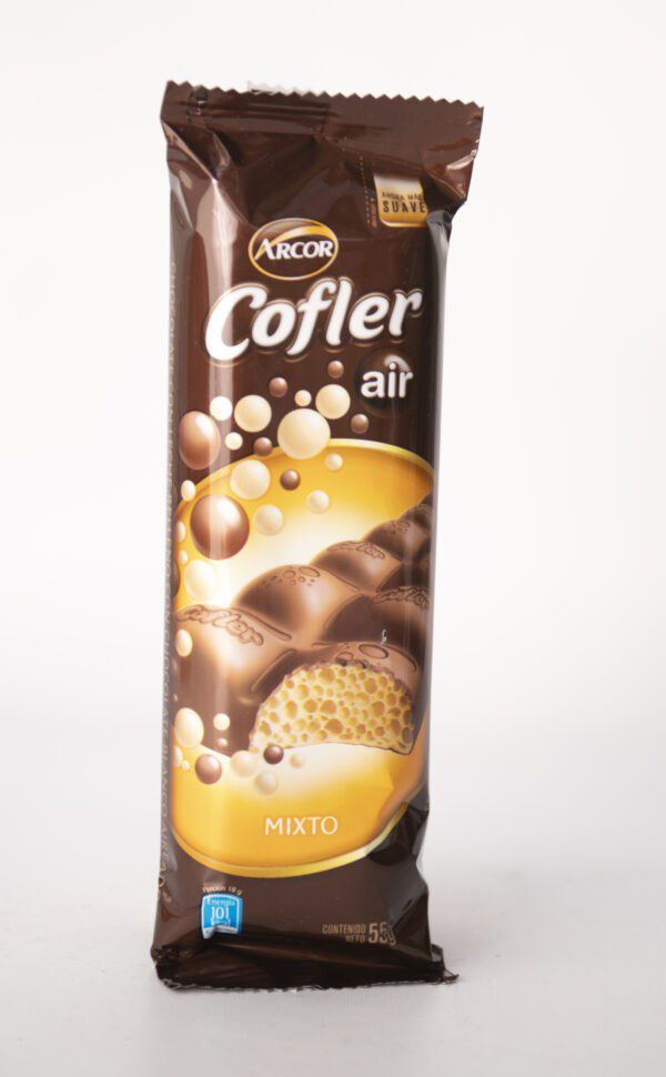 Chocolate Cofler Arcor Air Mixto X 55G.