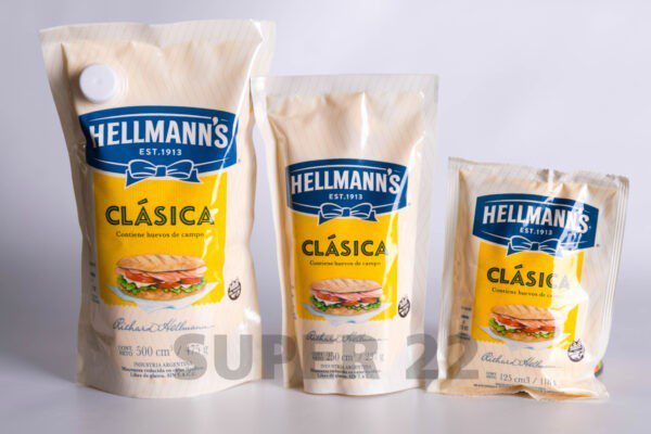 Mayonesa Hellmanns Sachet X 125 Cm³