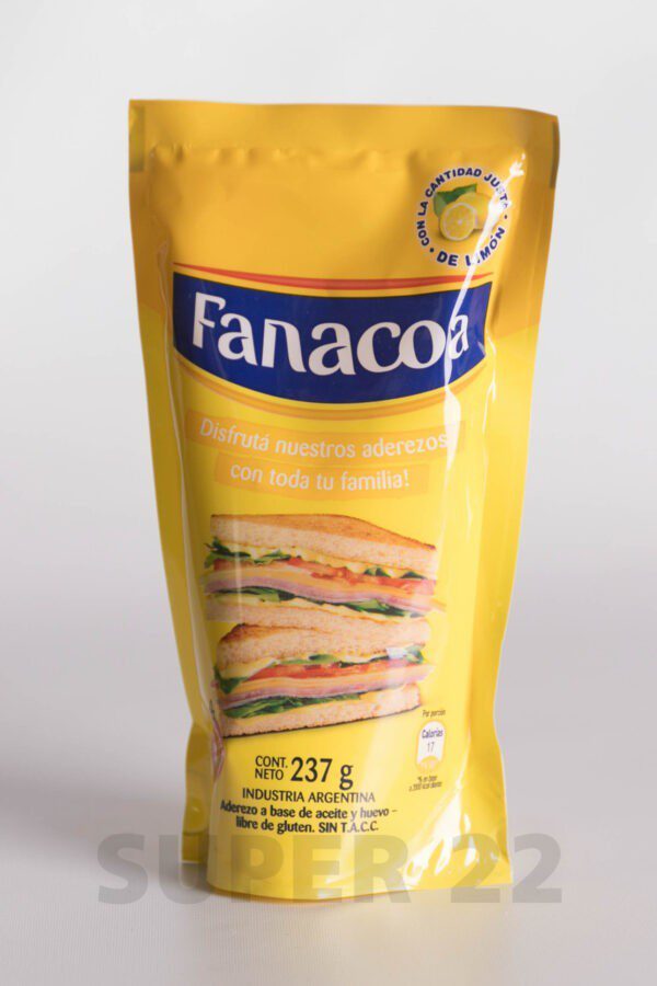 Mayonesa Fanacoa 237 Gr