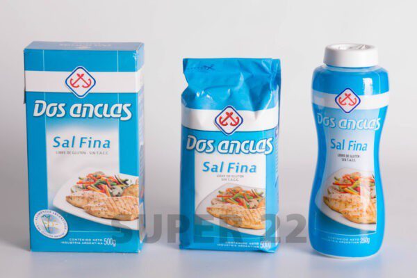 Sal Fina Dos Anclas Bolsita X 500 G