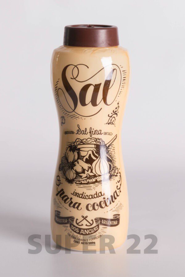 Sal Fina Dos Anclas Salero Vintage 500 Gr