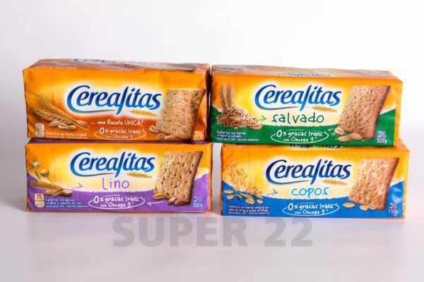 Galletitas Cerealitas Salvado X196Gr.