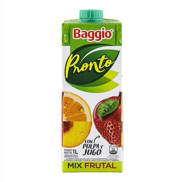 Jugo Baggio Sabor Mixfrutal X 1 Lts