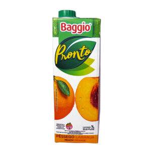Jugo Baggio Sabor Naranja/Durazno X1Lt