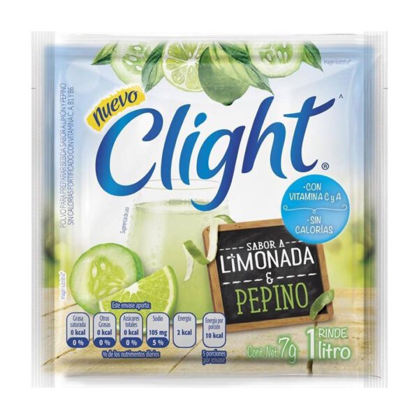 Jugo Clight Limonada Y Pepino X 7.5 Gr