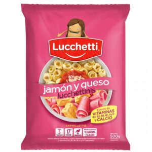 Lucchettinis De Jamon Y Queso. Lucchetti. X500 G