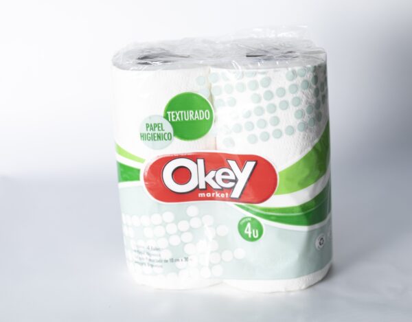 Papel Higienico Okey X 4 Rollos X 30Mts