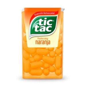Pastillas Tic Tac Sabor Naranja X16Gr