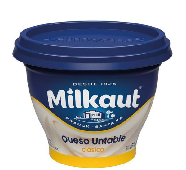 Queso Untable Milkaut Clasico 190Gr