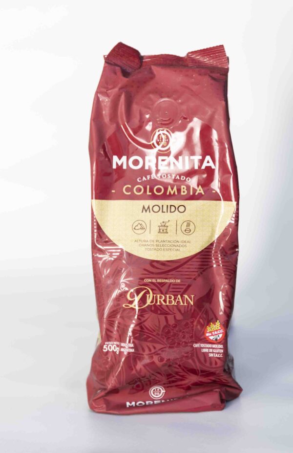 Cafe Colombiano Molido La Morenita X500G