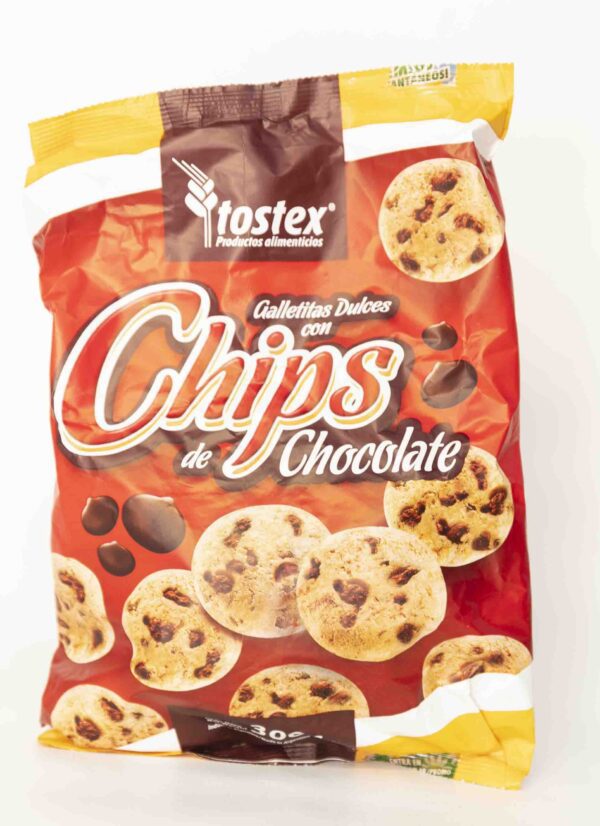 Galletitas Tostex Chips De Chocolate X300G