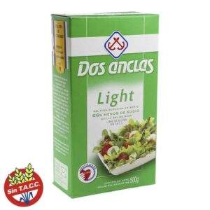 Sal Fina Light Dos Anclas Caja  X 500 Gr