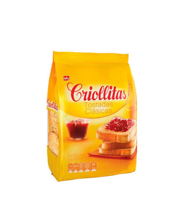 Tostadas Clásicas Criollitas X 200 G