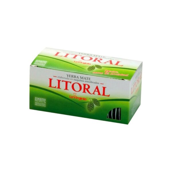 Mate Cocido Litoral La Virginia X25 Saquitos