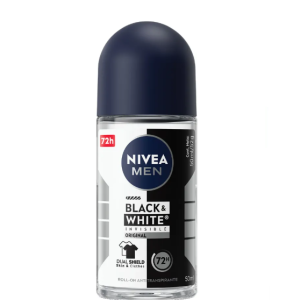 Desodorante Nivea Men Invisible Black & White X 50 Ml Roll On
