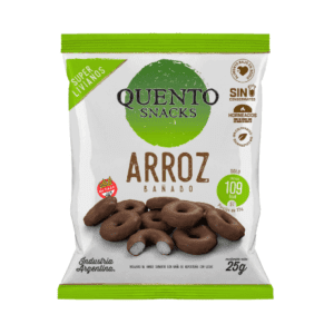 Aritos De Arroz Bañados Quento X 70 Gr Sin T.A.C.C