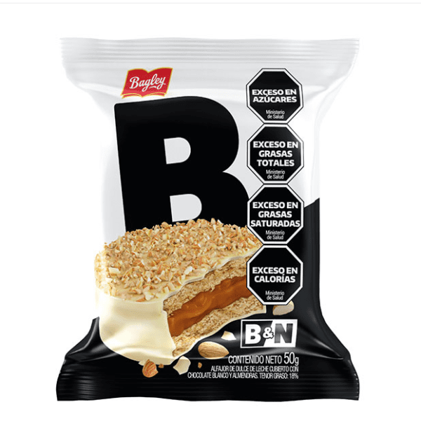 Alfajor Bagley B&N Blanco 3.0 X 73Gr