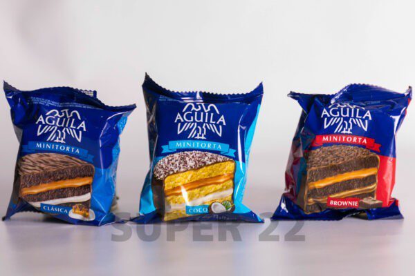 Alfajor Aguila Minitorta Brownie Triple X74Gr