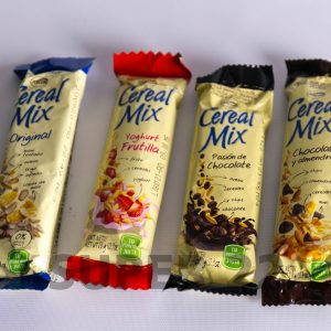 Barra De Cereal Mix Chocolate Y Almendras