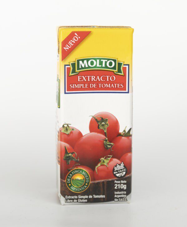 Extracto de tomate Simple Molto 210Gr