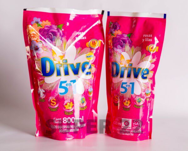 Jabón Líquido Drive Matic Rosas Y Lilas X 800 Ml Doy Pack