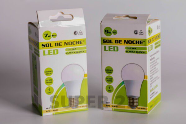 Lampara Led 9W Luz De Dia