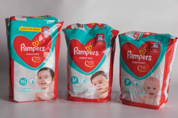 Pañales Pampers P 5 A 8 Kg