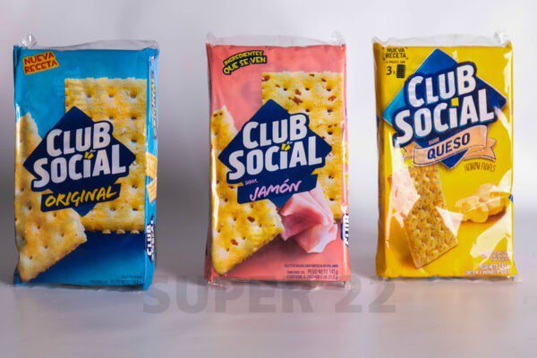 Galletitas Club Social Original X 6 Paquetes