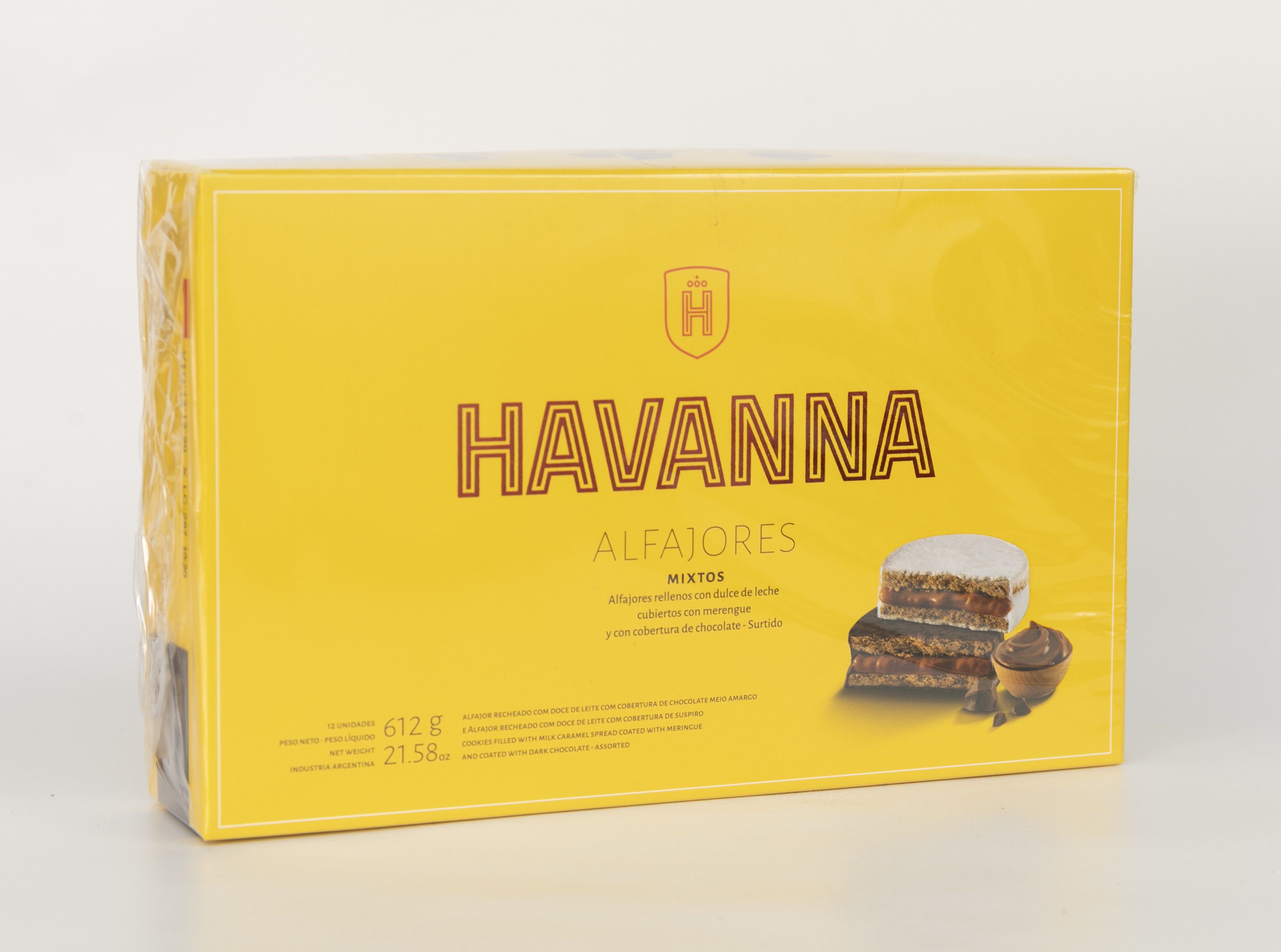 Havanna Alfajores Mixtos x 12 unidades - 612 grams (21.58oz)