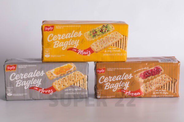 Galletitas Cereales Bagley Con Arroz 181 Gr