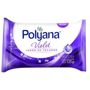 Jabón De Tocador Polyana Violet X 125 Gr