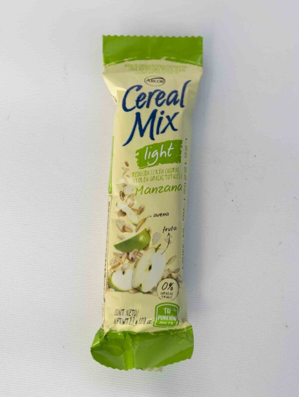 Barritas De Cereal Mix Arcor Manzana Light X 23G