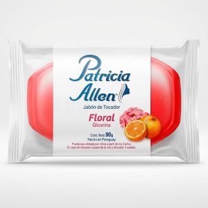 Jabon Tocador Patricia Allen Glicerina Floral 90G