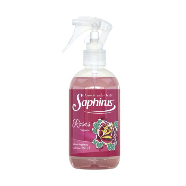 Aromatizador Textil Saphirus Rosas 250 Ml