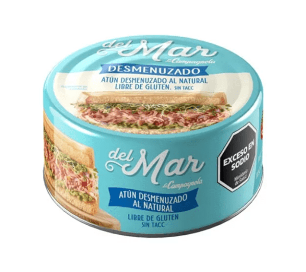 Atun Desmenusado Al Natural De Mar La Campagnola X170G Sin Tacc