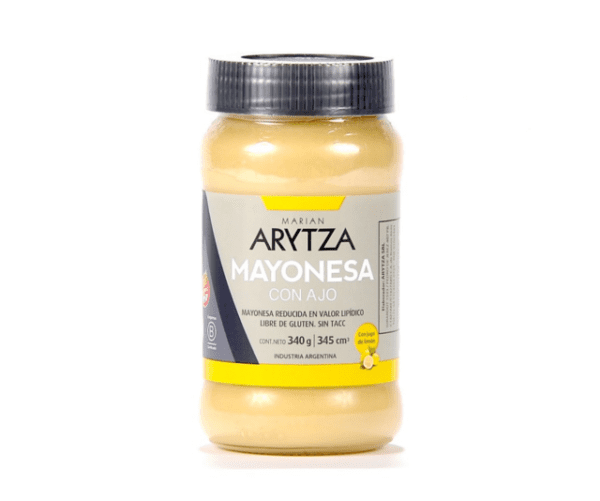 Mayonesa Arytza Con Ajo X340G Sin Tacc