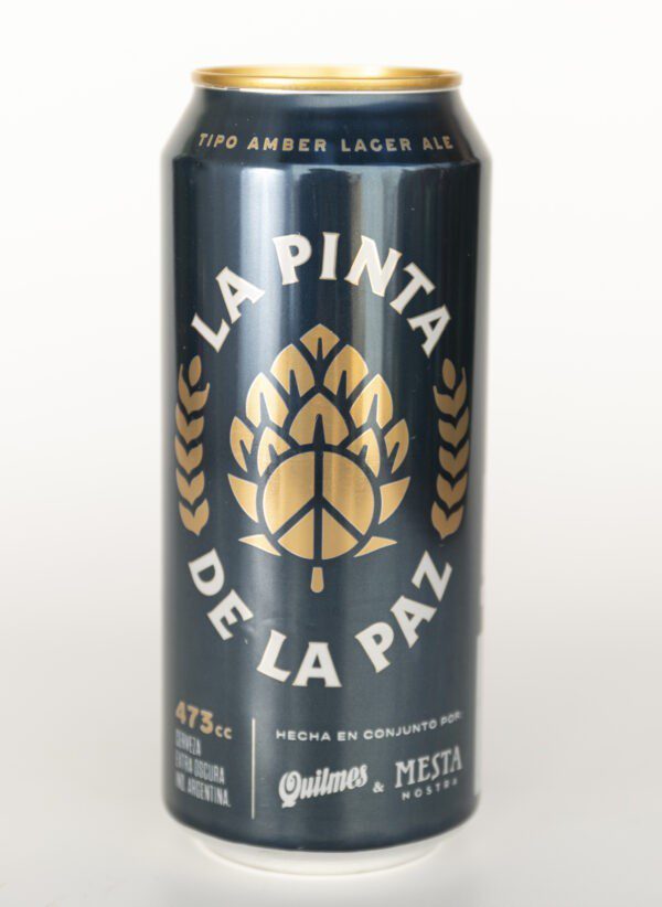 Cerveza Quilmes Pinta De La Paz Mesta Nostra Lata X473Cc