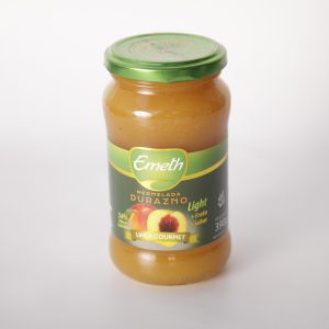 Mermelada Light Emeth Durazno Frasco X 390 Grs