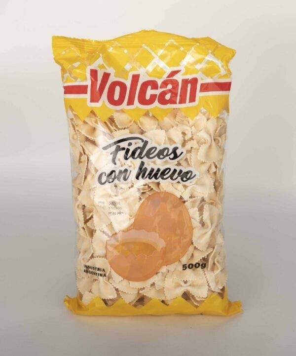 Fideos Corbata Volcán X500Gr.