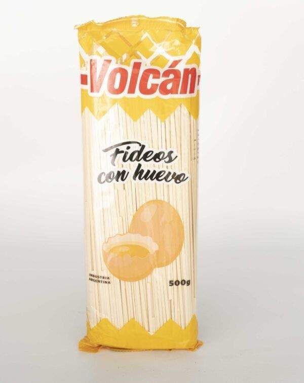 Fideos Tallarines Nº1 Volcán X500Gr.