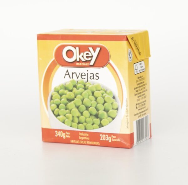 Arvejas Okey En Tetra X340G