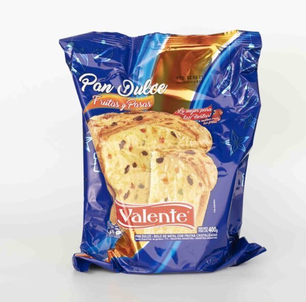 Pan Dulce Valente Con Frutas Y Pasas