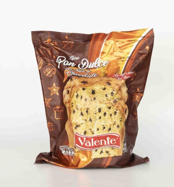 Pan Dulce Valente Con Chips De Chocolate