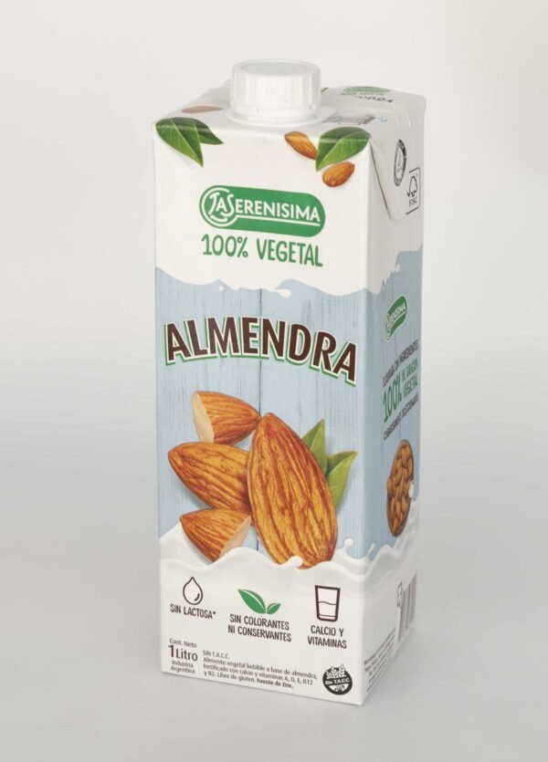 Leche De Almendras La Serenisima Tetra X1L