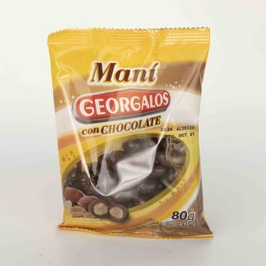Mani Con Chocolate Georgalo 80 G