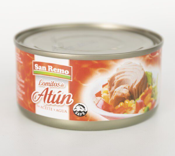 Lomitos De Atún San Remo En Aceite X 170 G