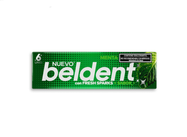 Clicle Beldent Menta Nuevo X10G