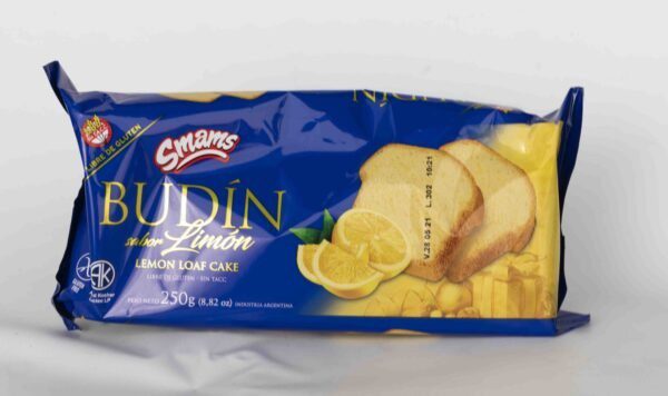 Budin Sabor Limon Smams X250G Sin Tacc