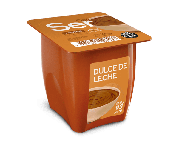 Postre Ser Sabor Dulce De Leche X 100 Gr Sin T.A.C.C