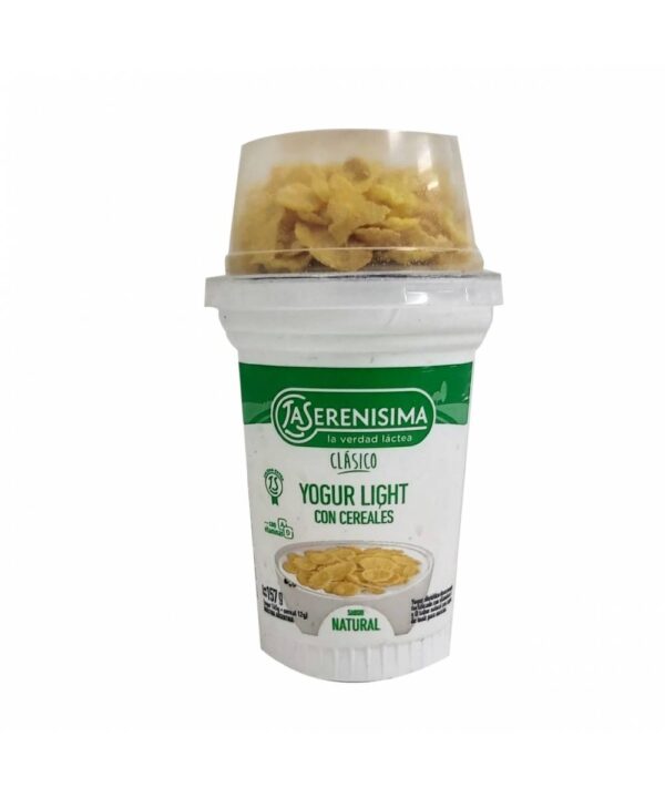 Yogur Descremado Con Cereales La Serenisima X157G